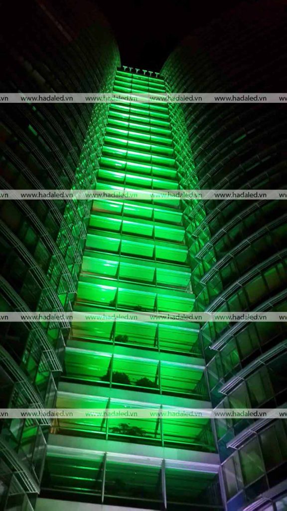 Đèn Led chiếu sáng bề mặt toà nhà